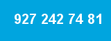 927 242 74 81 927 242 74 81